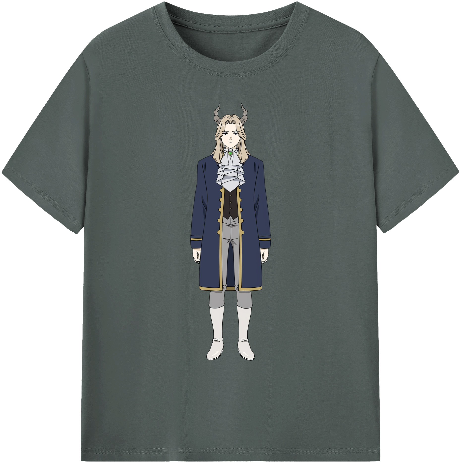 （画像用） 葬送のフリーレン Frieren 綿100％ メンズ半袖Tシャツ｜肌触りやわらか＆通気性